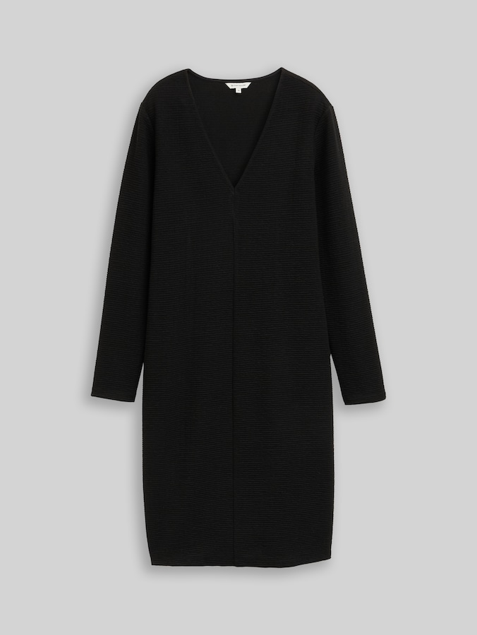Kleid mit Glitzer-Effekt von Women, deep black