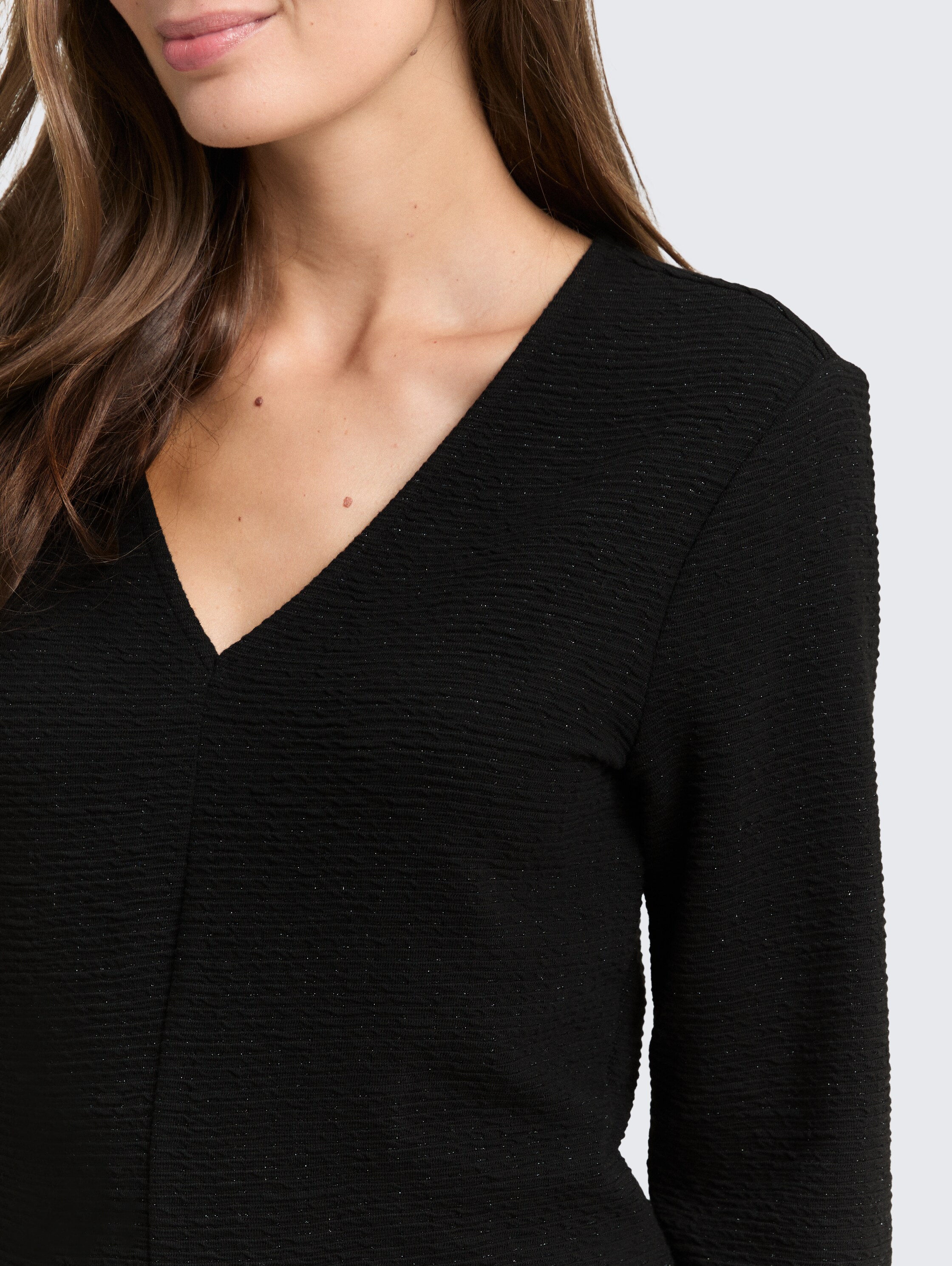 Jurk met glittereffect - deep_black_1 - 