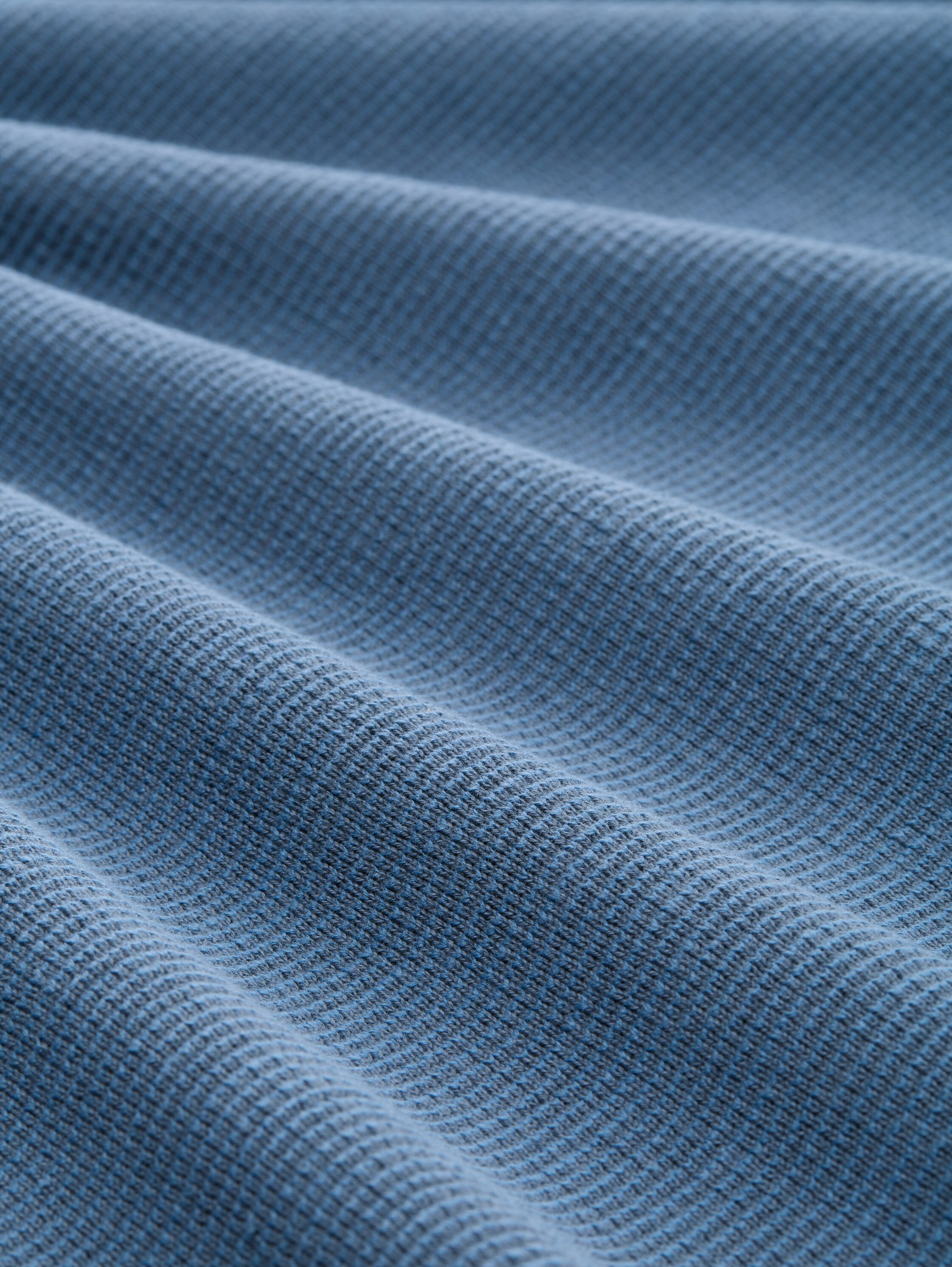 Troyer gebreide trui van katoen - faded_uniform_blue_1 - 