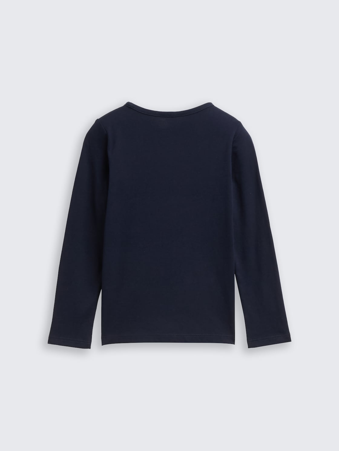 Langarmshirt mit Fotoprint - sky captain blue