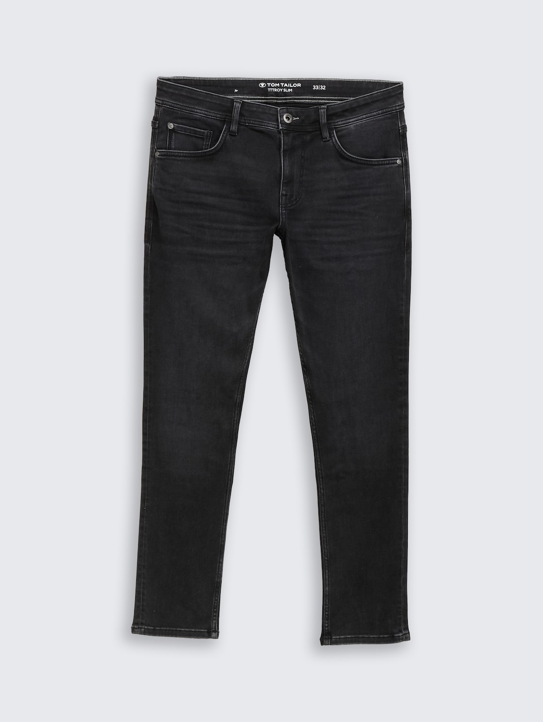 TTTROY SLIM Jeans mit Stretch - clean dark stone grey denim - Vorder-Produkt-Ansicht