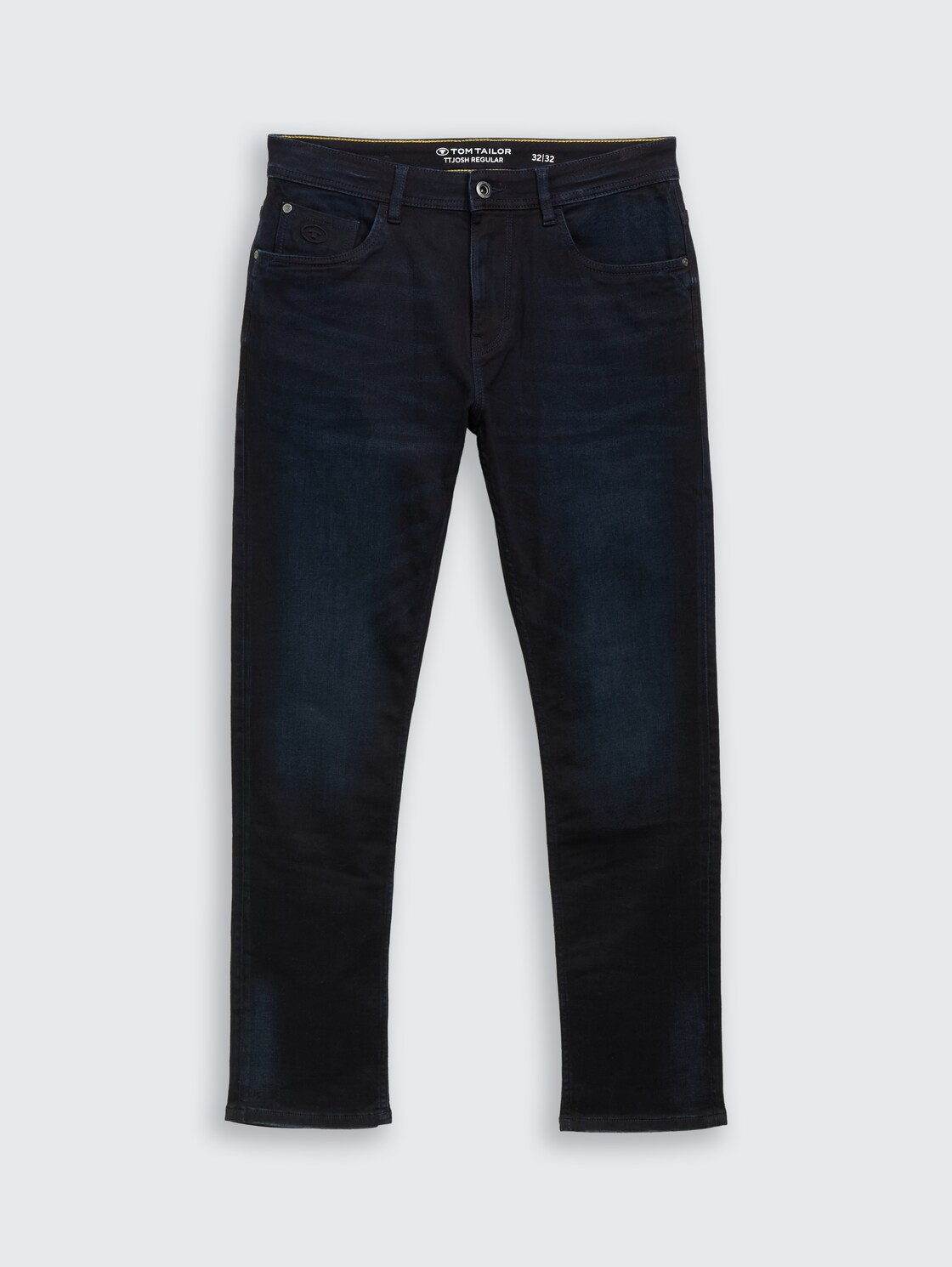 TTJOSH REGULAR SLIM Jeans - dark stone blue black denim - Vorder-Produkt-Ansicht