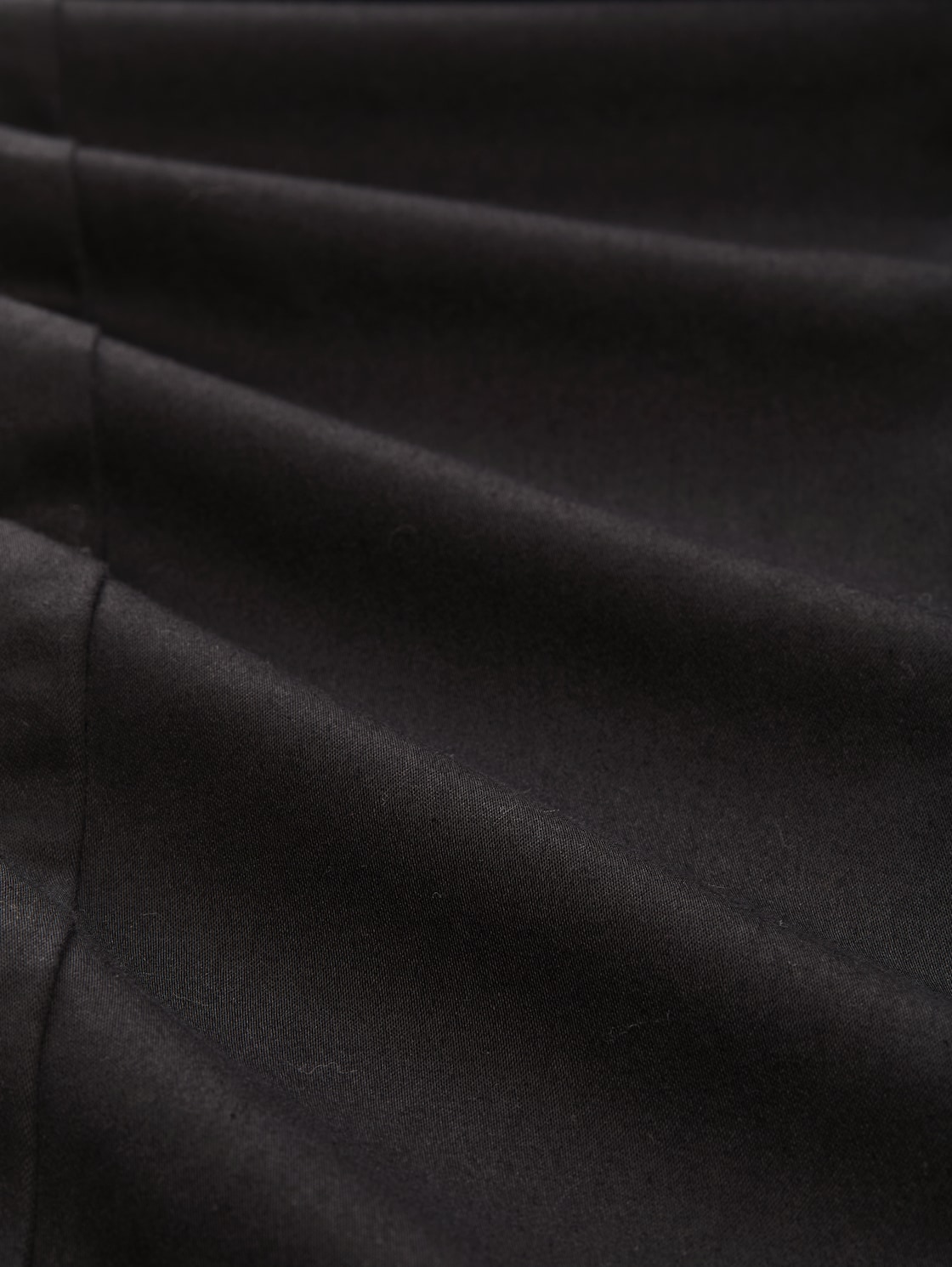 TTEDDA SLIM Hose - deep black - Material-Ansicht