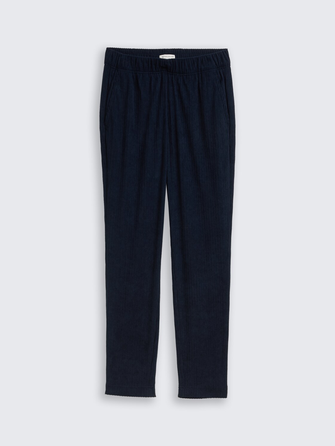 Loose Slim Cordhose - sky captain blue - Vorder-Produkt-Ansicht