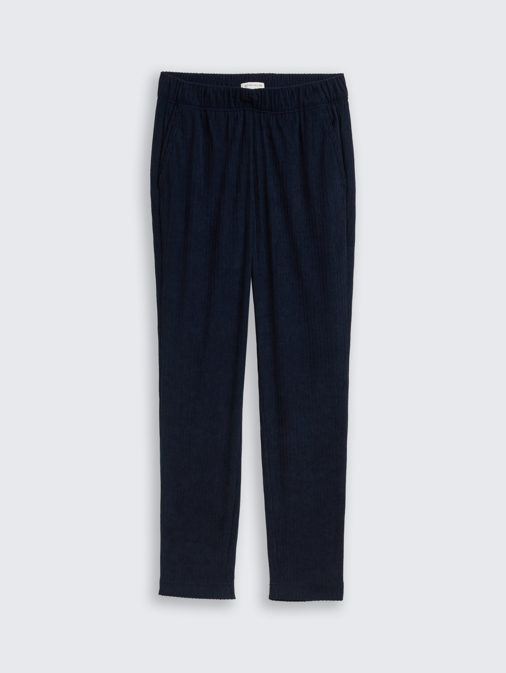 Loose Slim Cordhose - sky captain blue - Vorder-Produkt-Ansicht