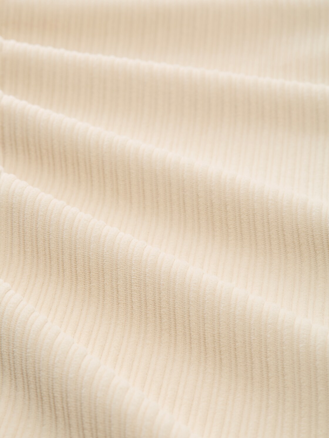 Loose slim corduroy trousers - sand stone beige - Material view