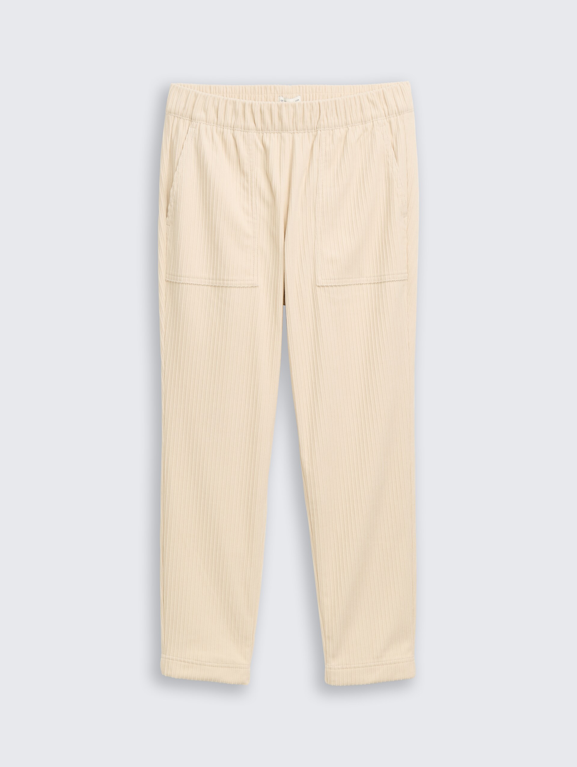 Loose Slim Cordhose - sand stone beige - Vorder-Produkt-Ansicht