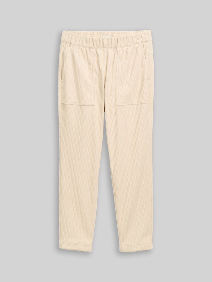 Loose Slim Cordhose von Women, sand stone beige
