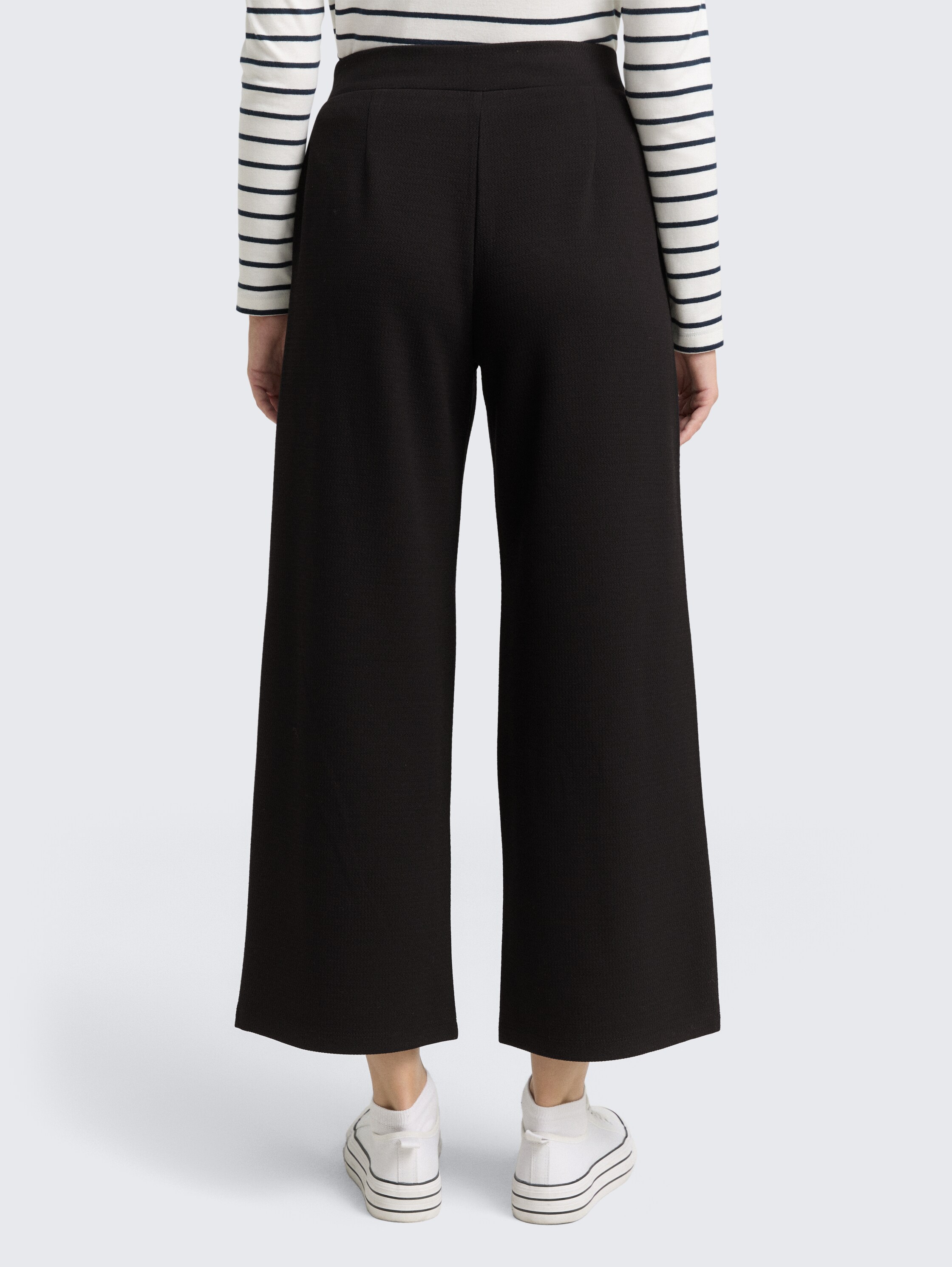 Jacquard Culotte Hose - deep_black_1 - 