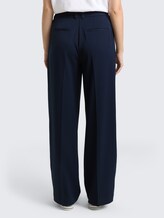 TTLEA WIDE Hose mit Bügelfalte - sky captain blue - Auschnitt Model-Rückansicht