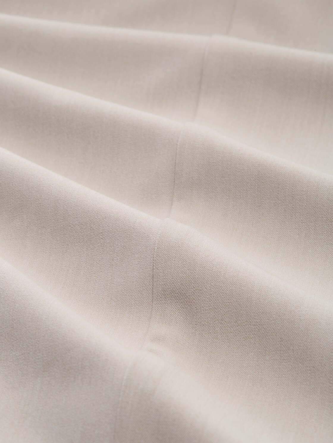 TTLEA WIDE Hose mit Bügelfalte - soft taupe grey melange - Material-Ansicht