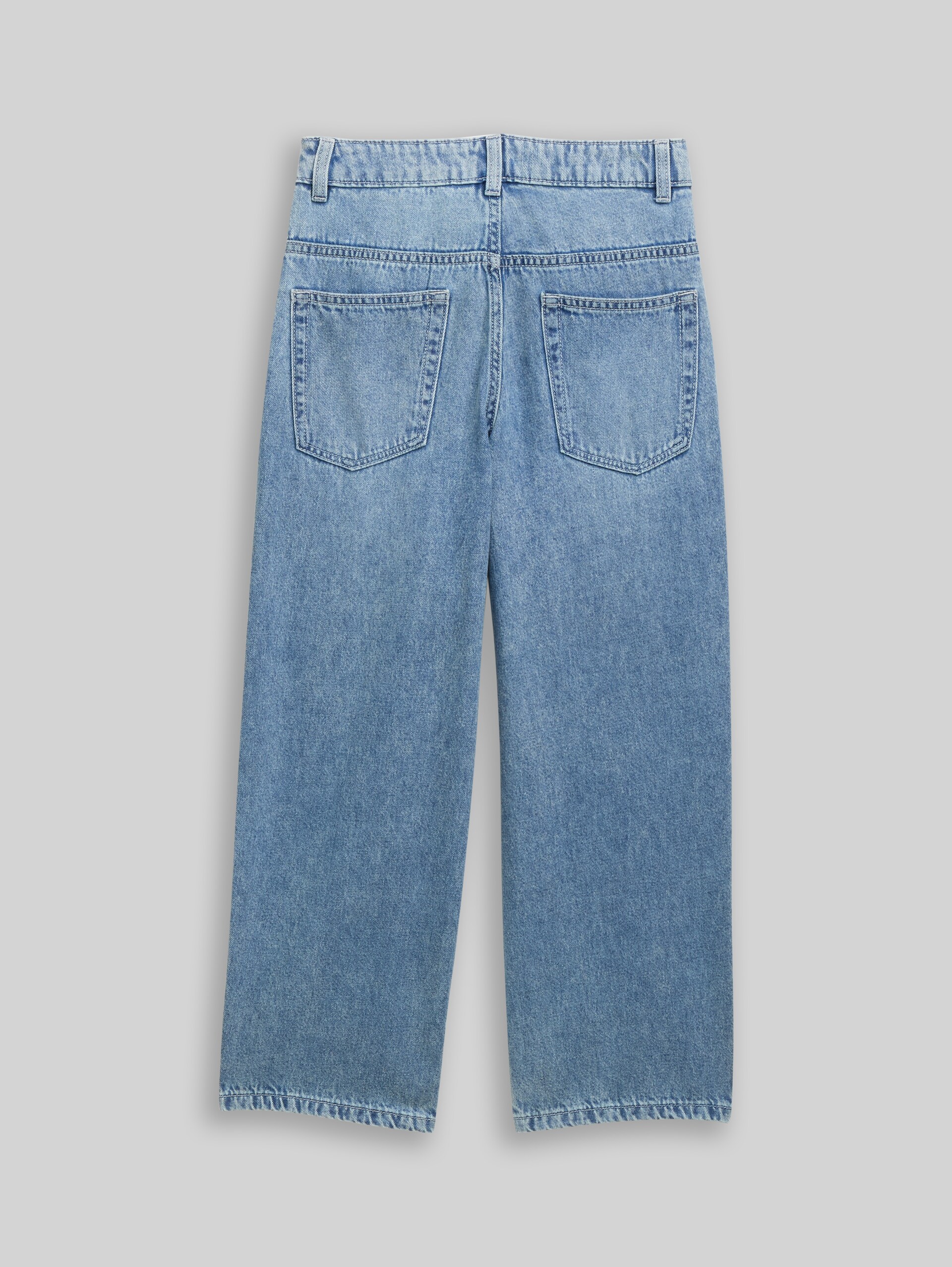 Super baggy jeans - Used Mid Stone Blue Denim
