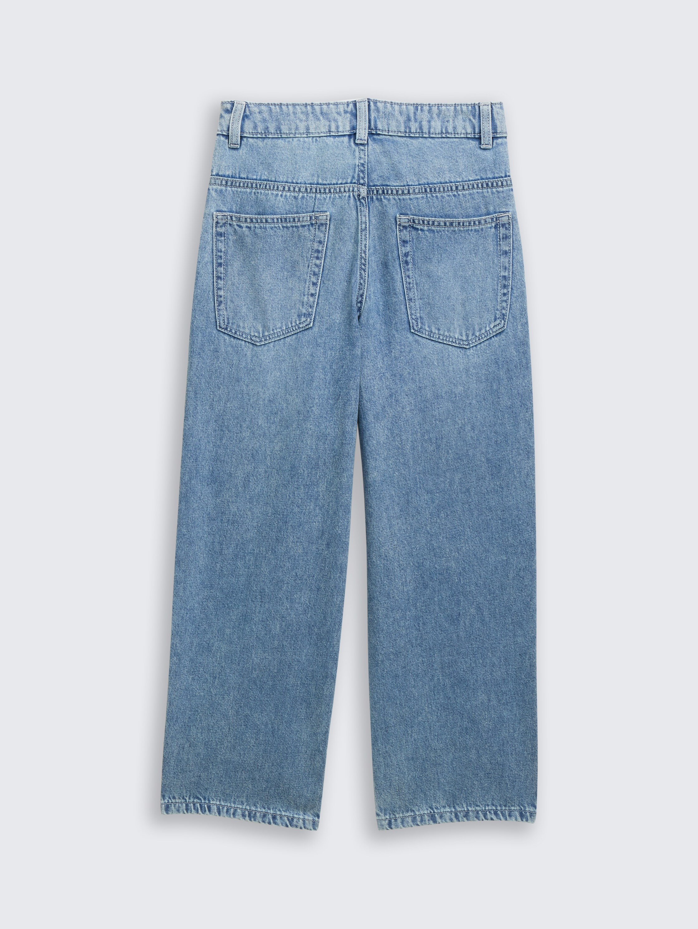 Super baggy jeans - Used Mid Stone Blue Denim