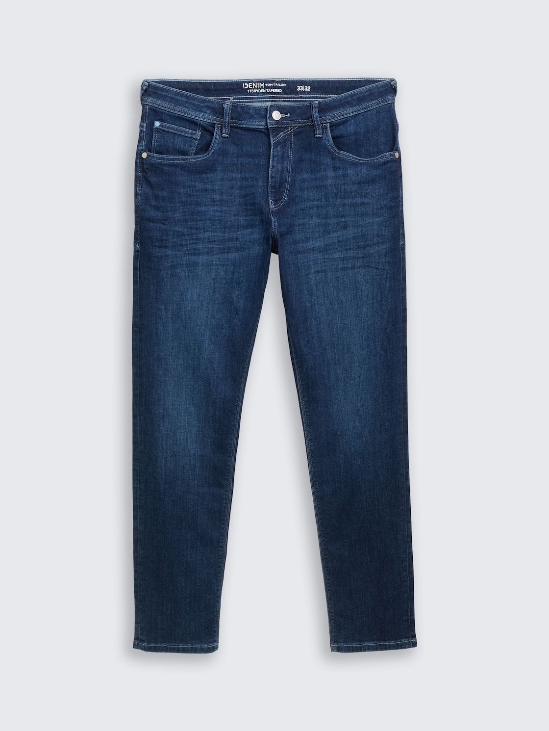 TTBRYDEN TAPERED Jeans mit Stretch - mid stone bright blue denim - Vorder-Produkt-Ansicht