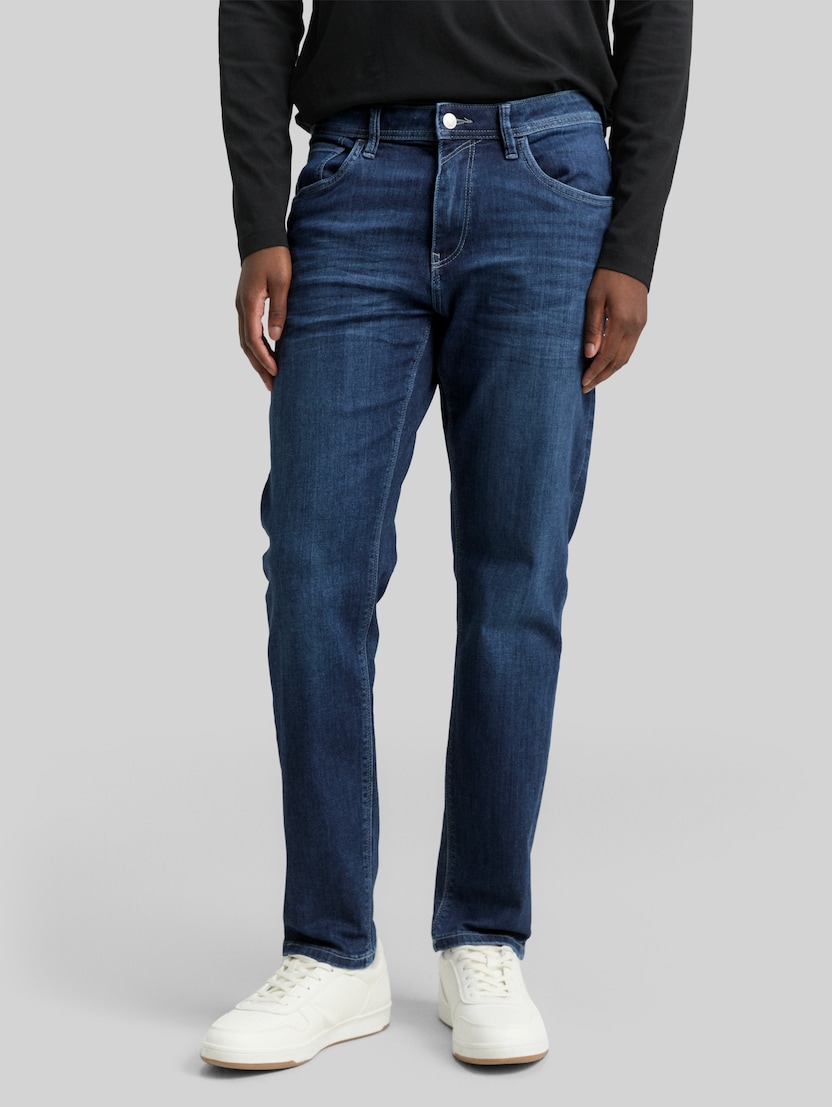 TTBRYDEN TAPERED Jeans mit Stretch von Denim Male, mid stone bright blue denim