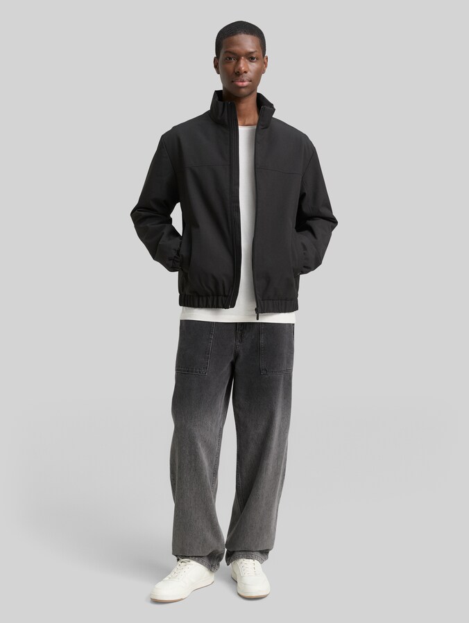 TTELLIOT BAGGY-jeans door Denim Male, black grey gradient denim