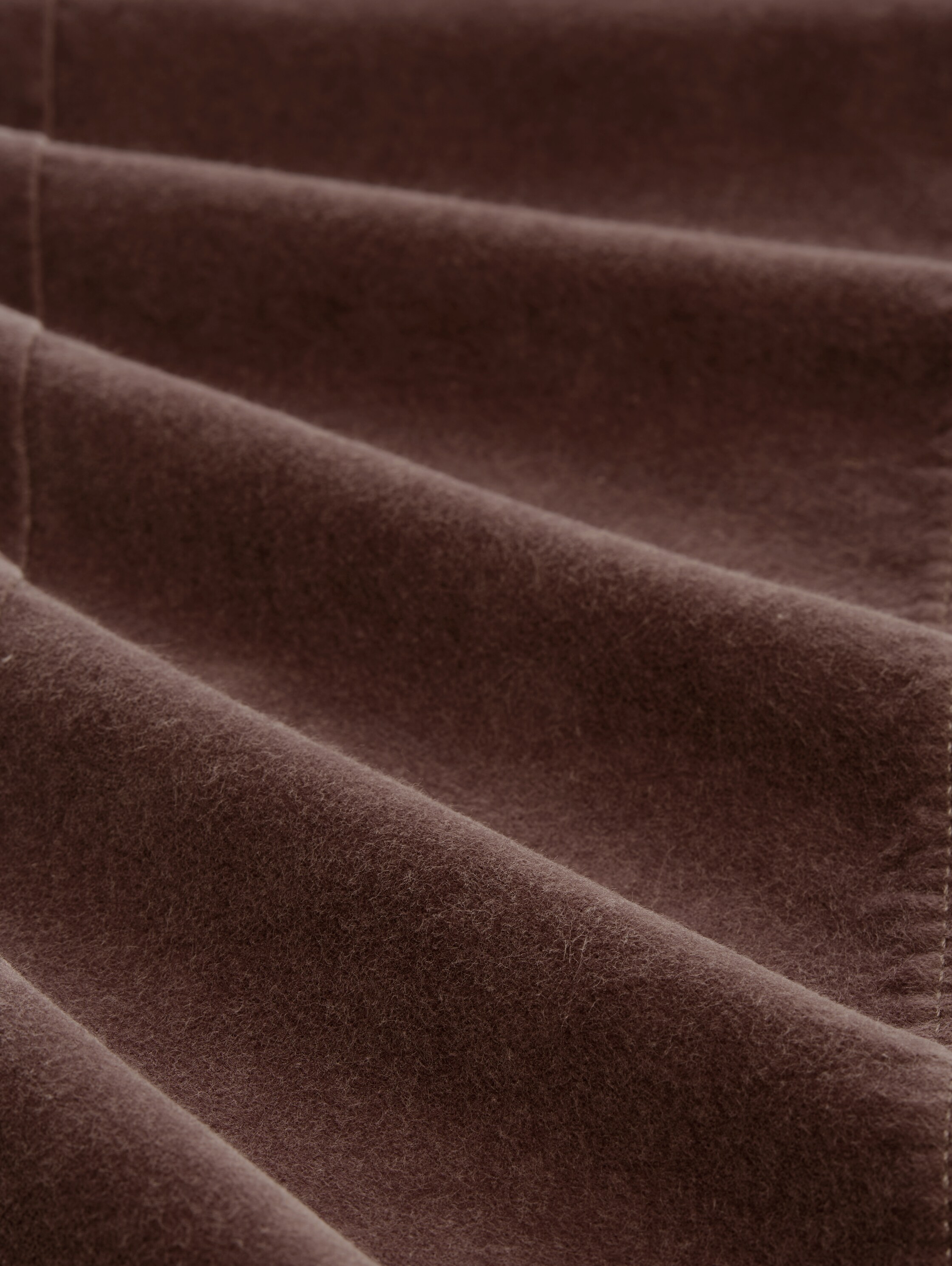 TTNELA EXTRA SKINNY broek van satijn - soft chocolate brown - Materiaalweergave