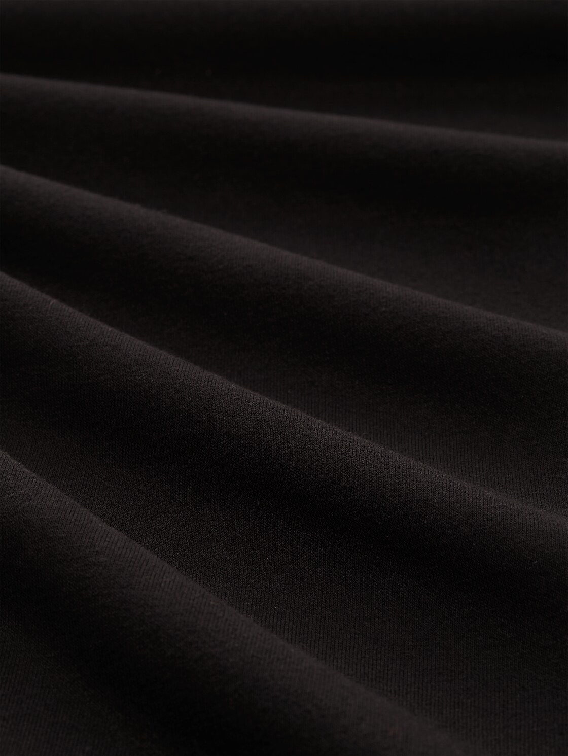 Jogginghose mit Glitzer-Stickerei - deep black - Material-Ansicht