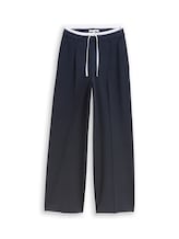 Ausgewählt, Wide Leg Hose im 2-in-1-Look von Tom Tailor, blau