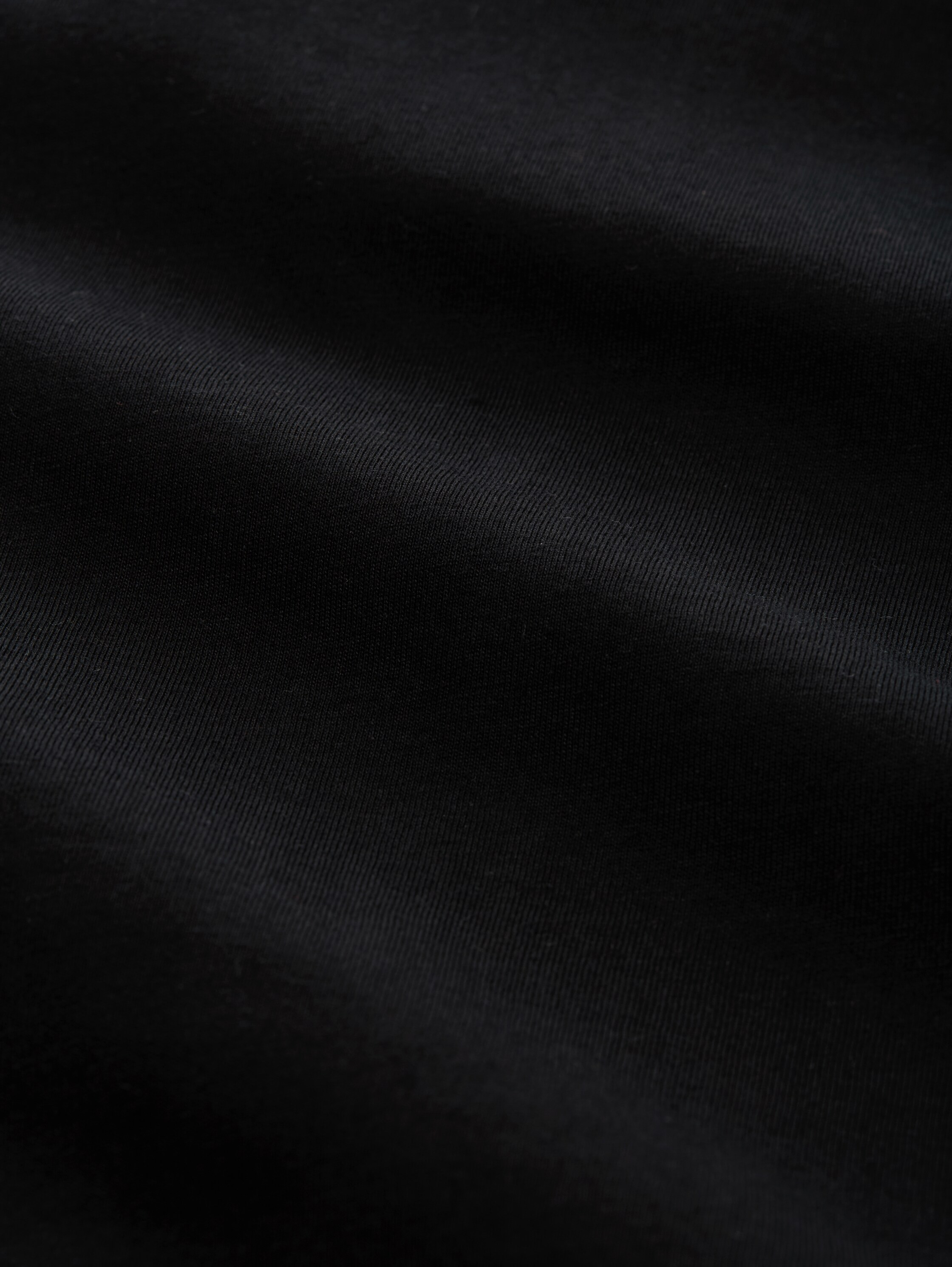 Basic shirt met lange mouwen van katoen - black - 