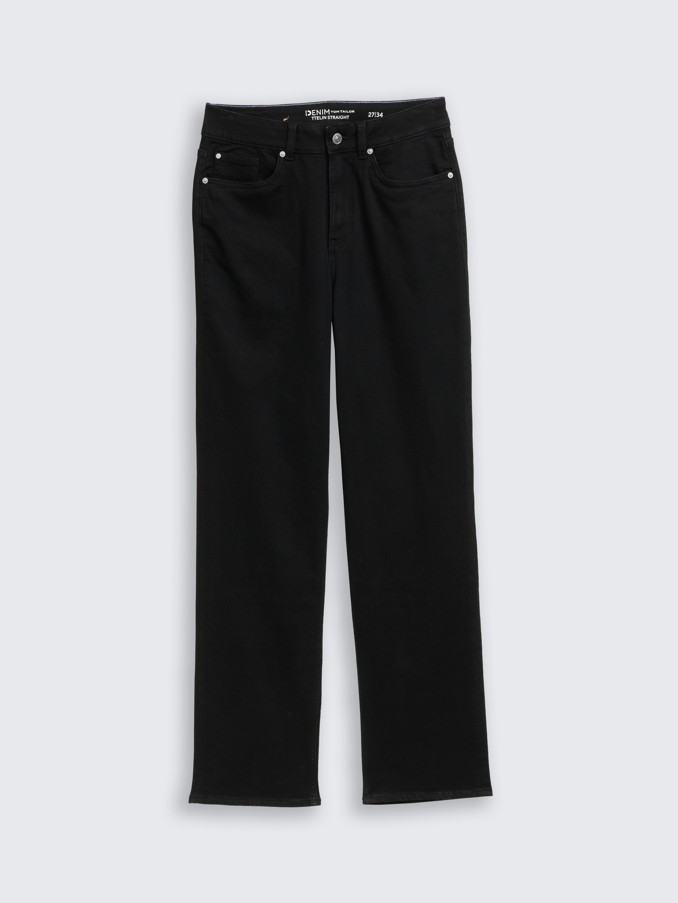TTELIN Rechte Jeans - black_black_denim - 