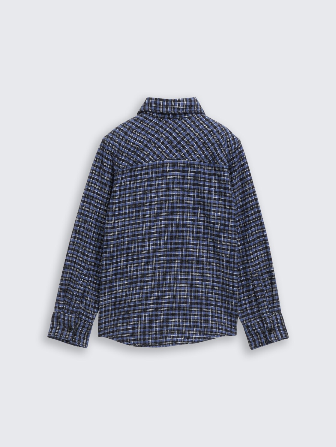 Regular Fit Hemd mit Karomuster - black purple mini check design