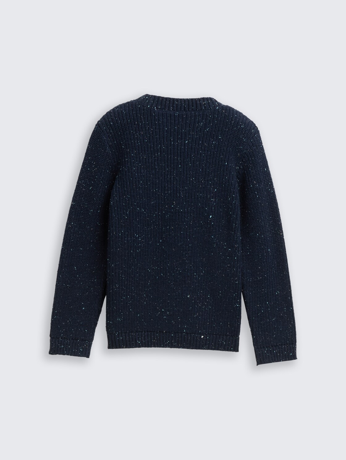 Strickpullover aus Noppengarn - sky captain blue