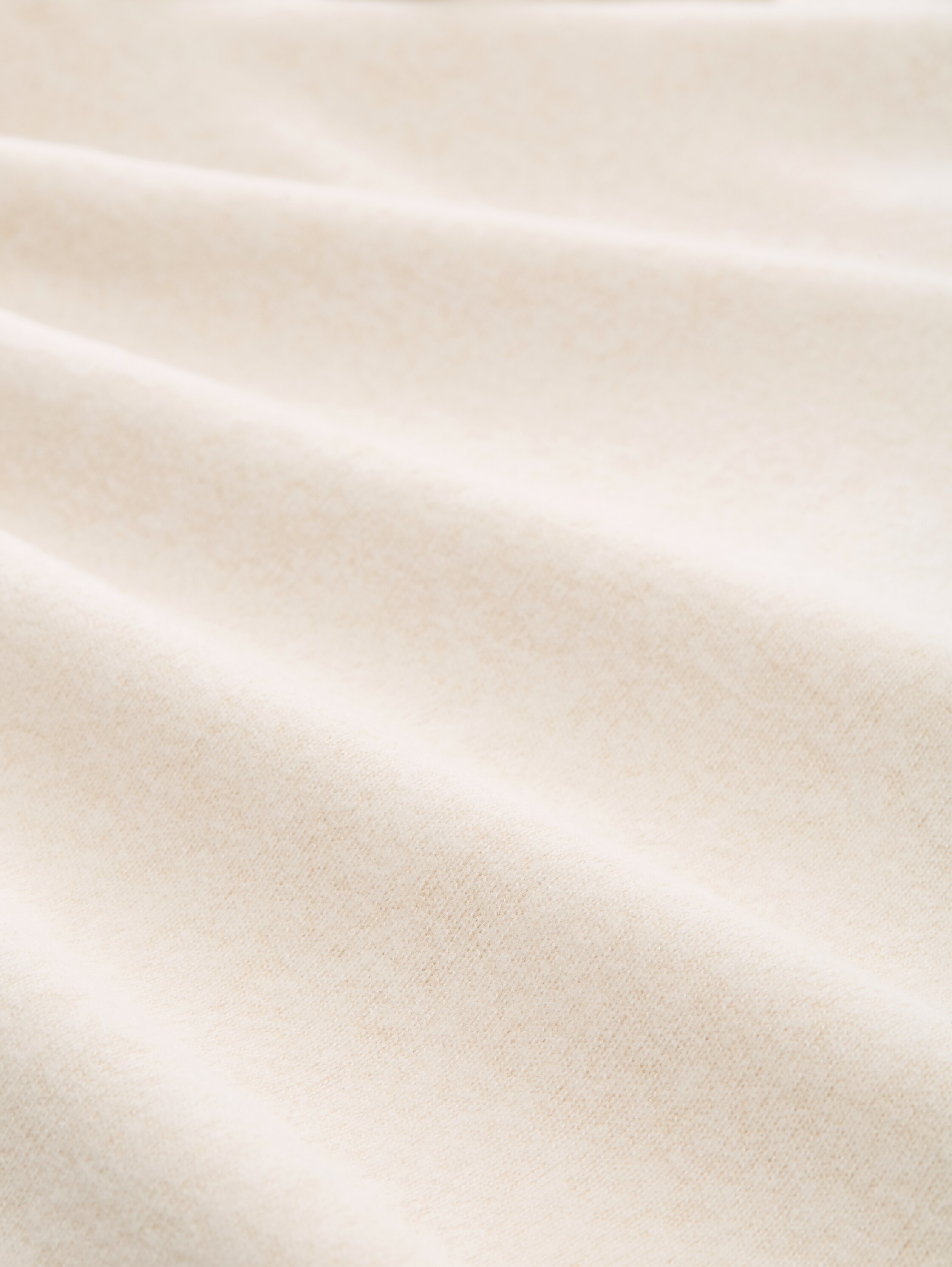 Cosy Langarmshirt mit Polokragen - sand_stone_beige_melange - 