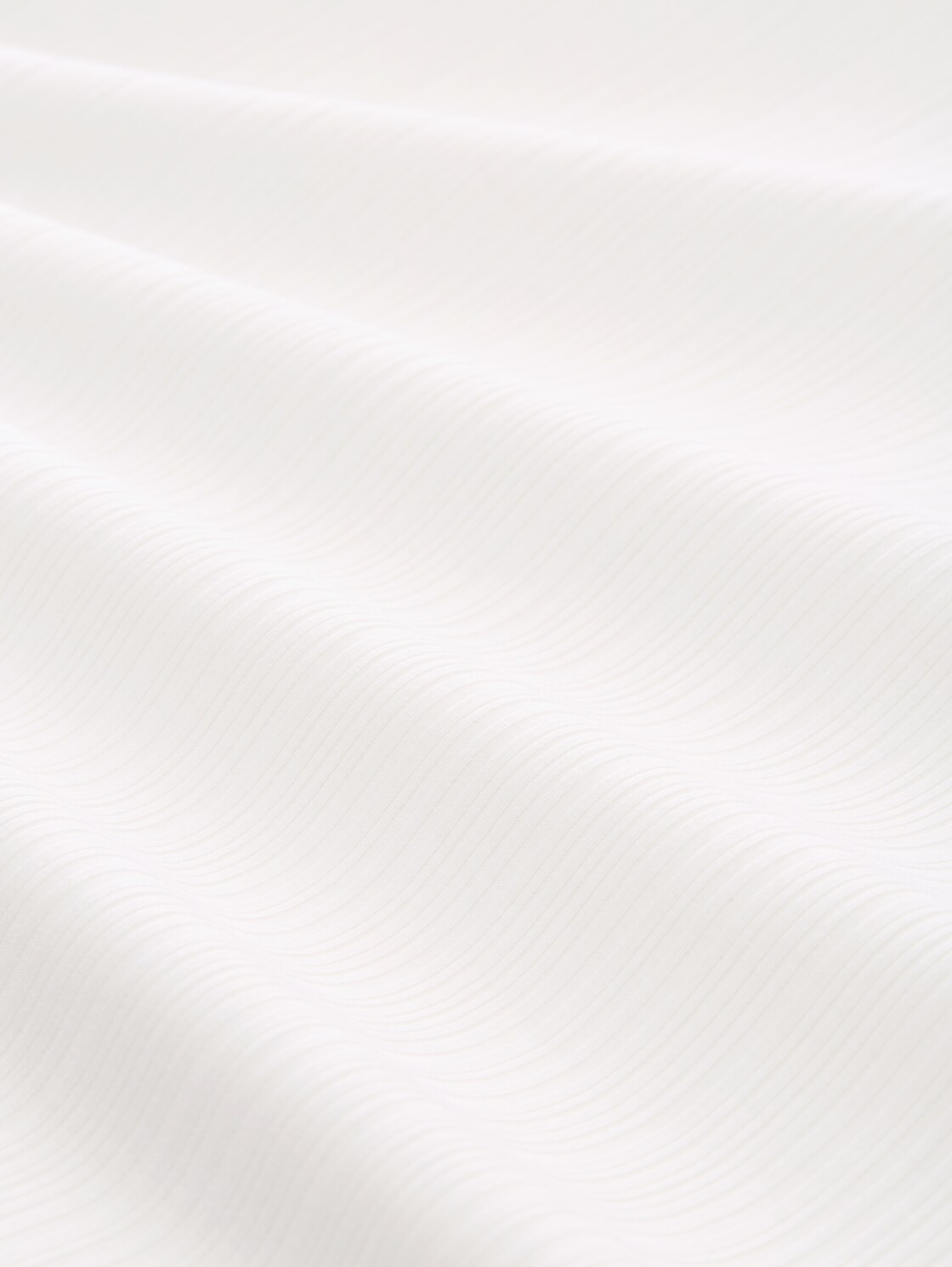 Loose Fit Langarmshirt mit Rippstruktur - Whisper White - Material-Ansicht