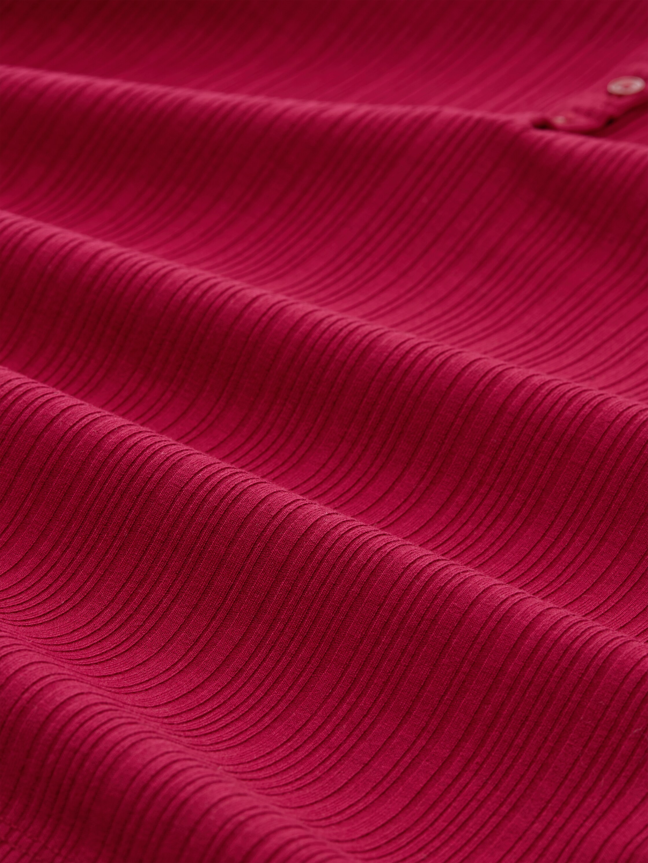 Slim Fit Henley Langarmshirt - rumba_red - 