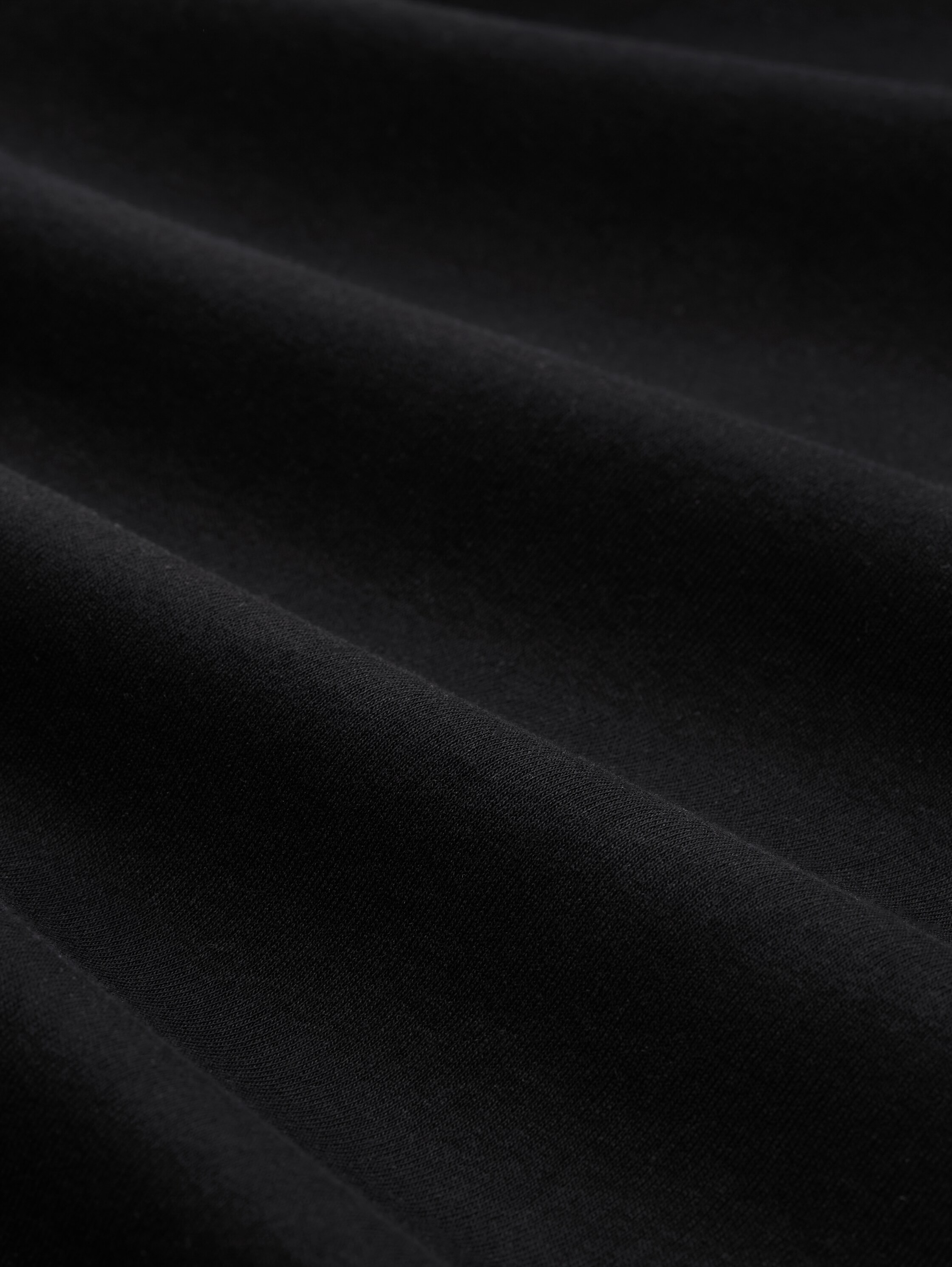 Slim Fit Langarmshirt mit Glitzer-Logo - deep_black_1 - 