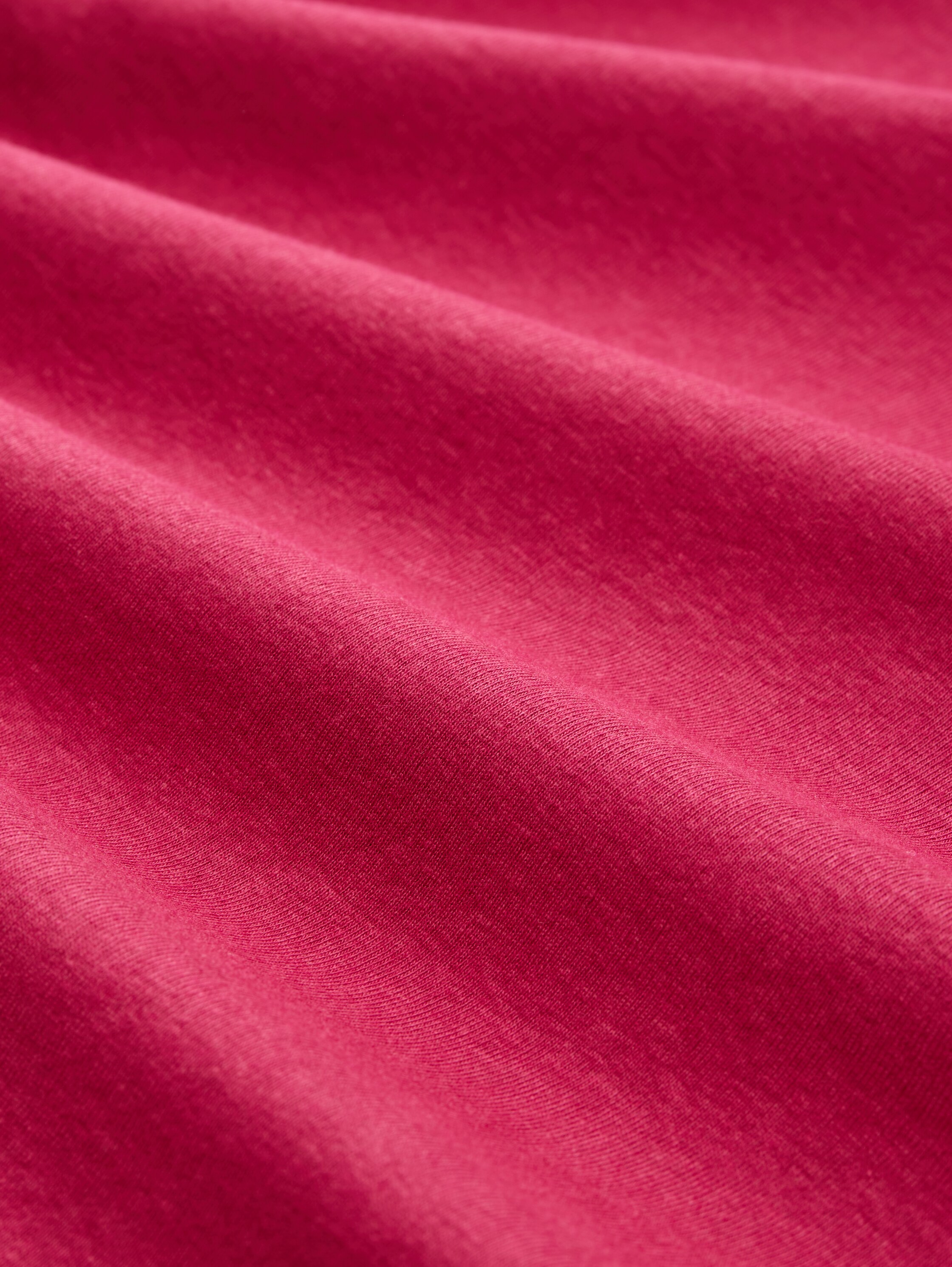 Slim Fit Langarmshirt mit Glitzer-Logo - dark_pink - 