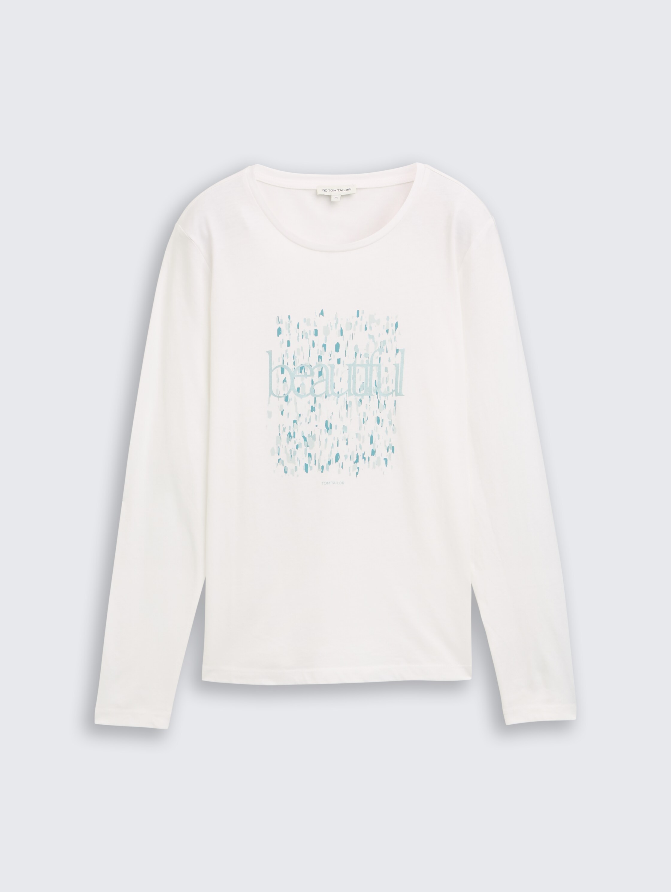 Langarmshirt mit Print - whisper_white - 