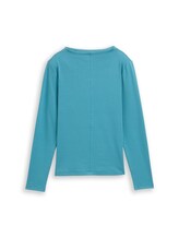 Nicht ausgewählt, Slim Fit Langarmshirt von , blau