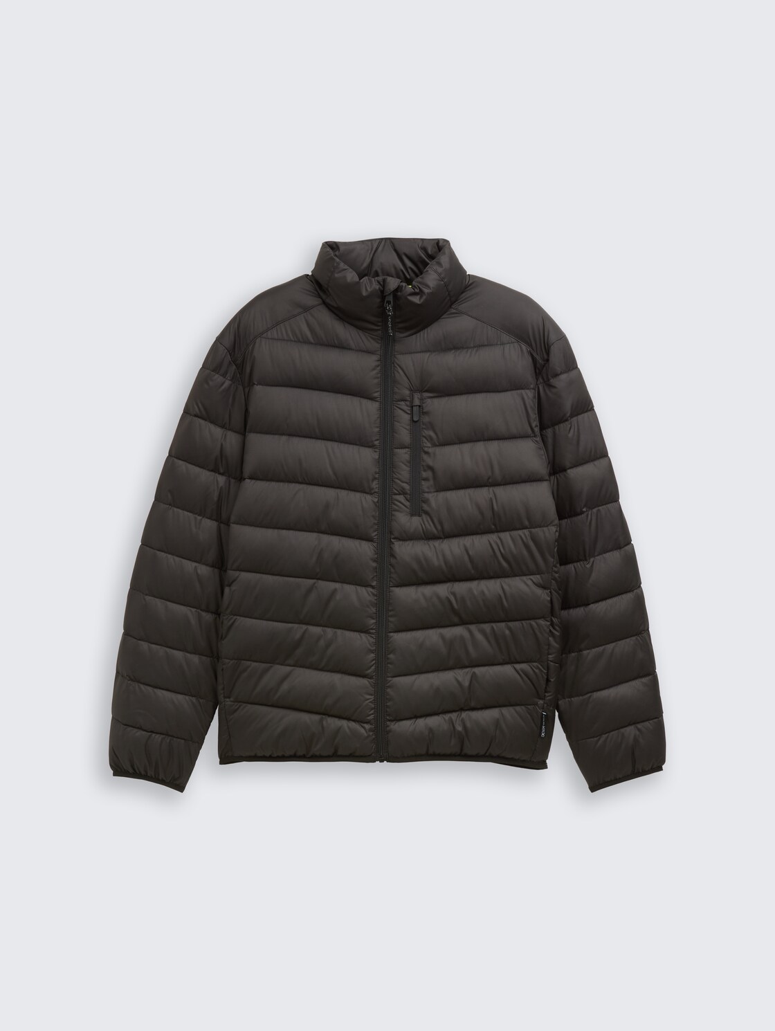 Lightweight Steppjacke mit Stehkragen - Black - Vorder-Produkt-Ansicht