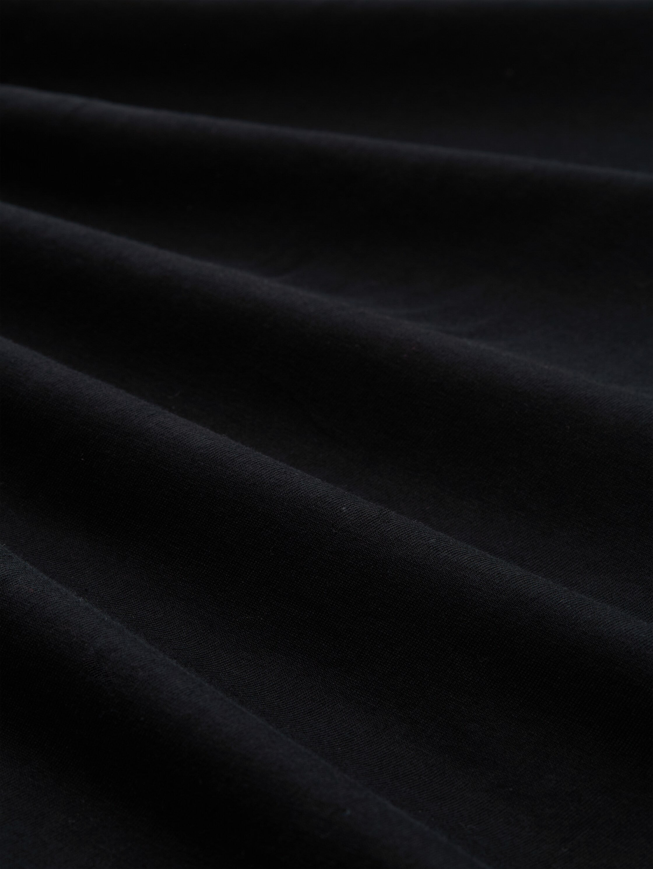 Basic Langarmshirt aus Baumwolle - black - 