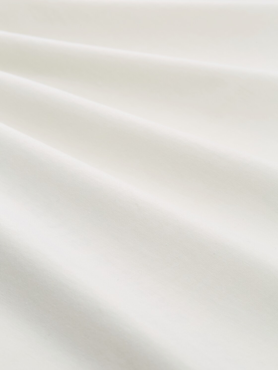 Relaxed Fit T-Shirt mit Print - Wool White - Material-Ansicht