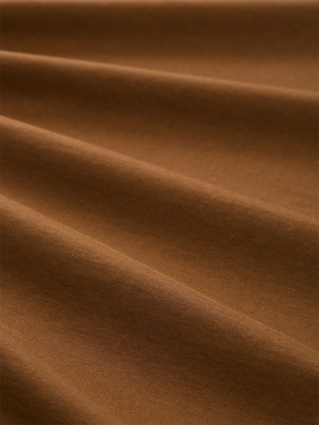 Relaxed Fit T-Shirt mit Print - Golden Clay - Material-Ansicht