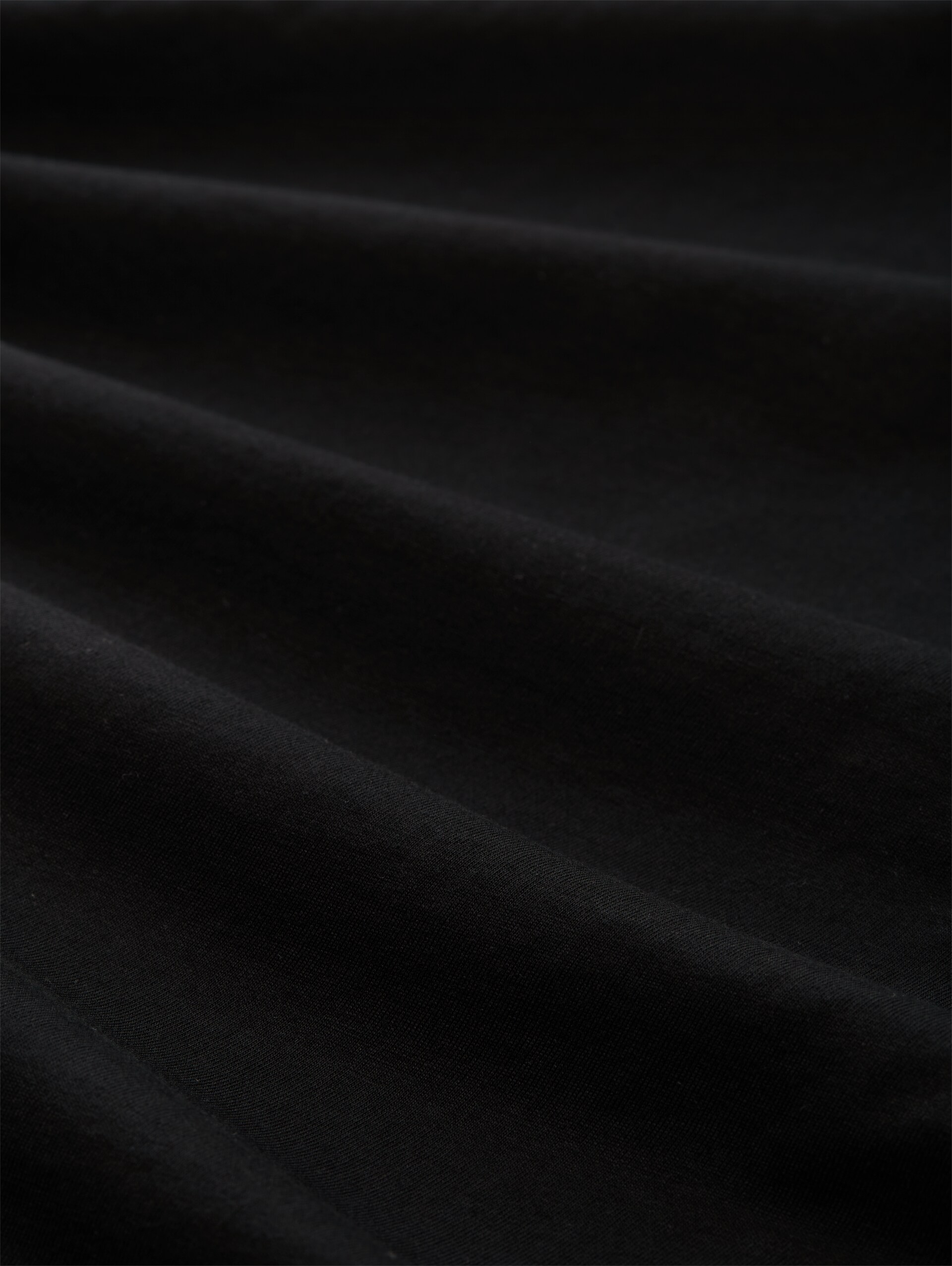 T-Shirt mit Foto-Print - Black - Material-Ansicht