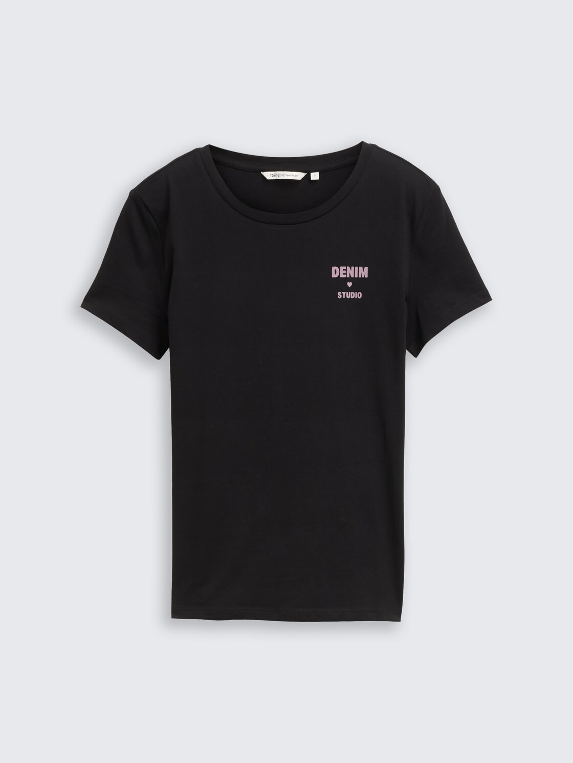 T-shirt met print - deep black - Product vooraanzicht