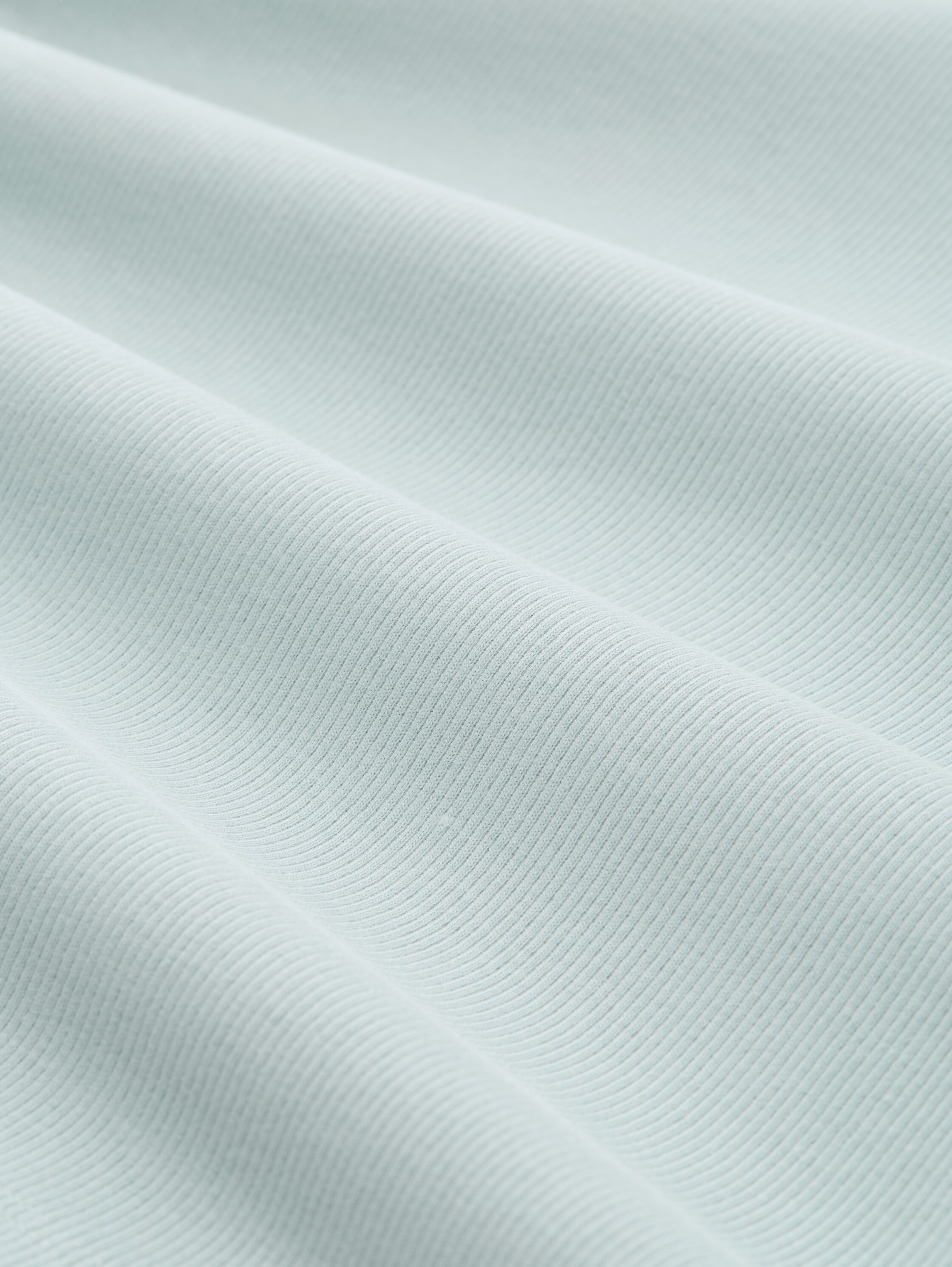 Slim Fit Langarmshirt mit Rippstruktur - silver_cloud_blue - 