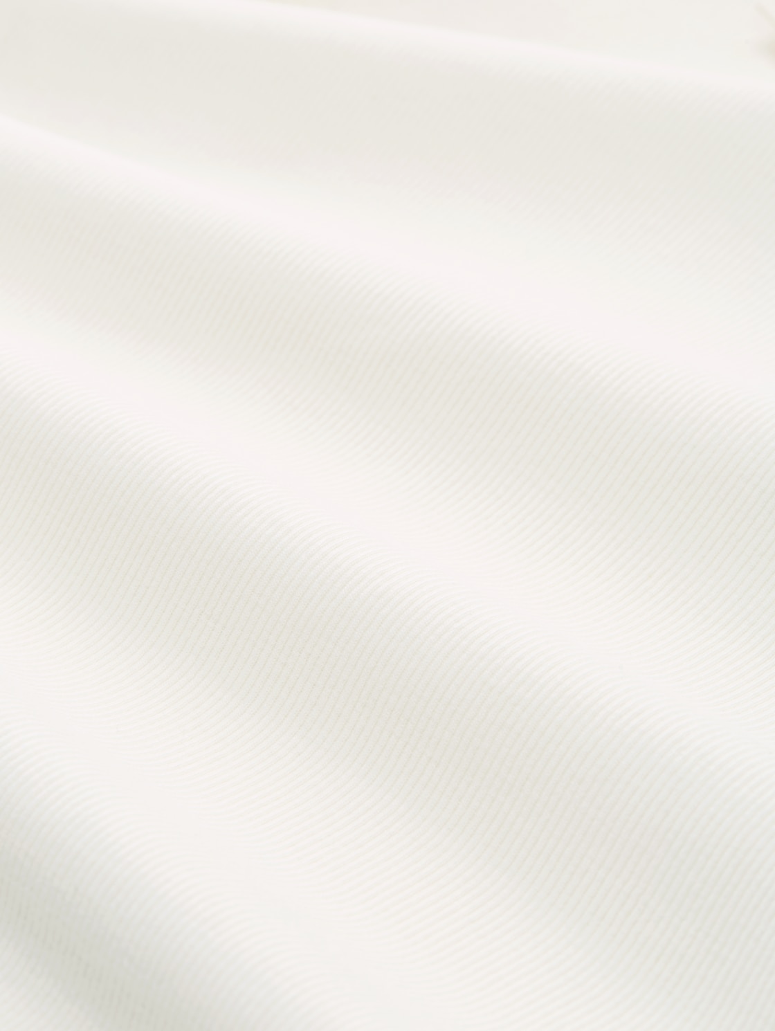 Slim fit long-sleeved shirt with ribbed texture - off white - Material view
