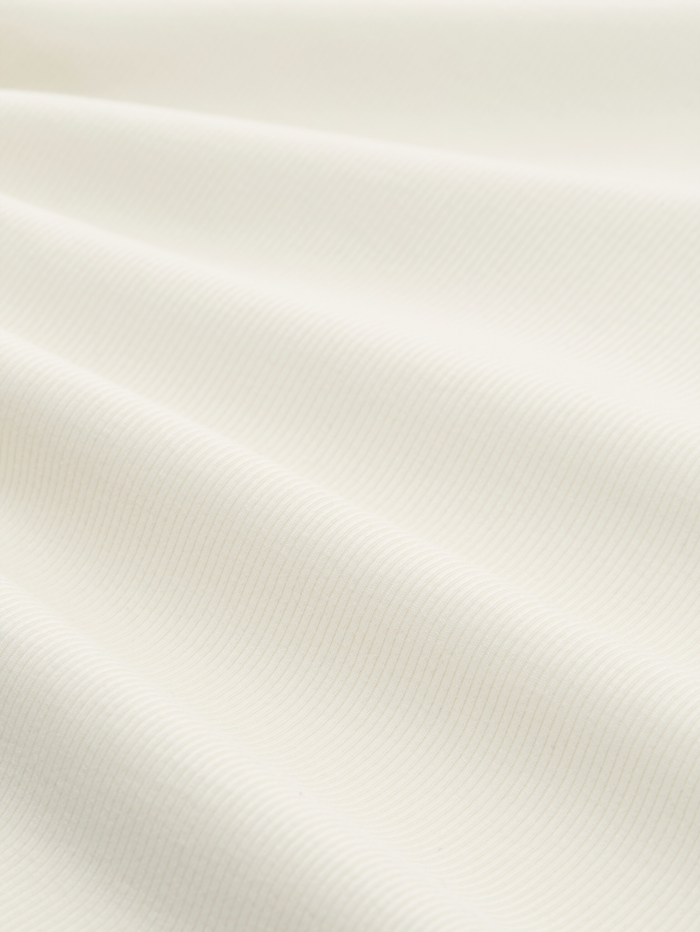 Rollkragenshirt mit Rippstruktur - wool_white - 