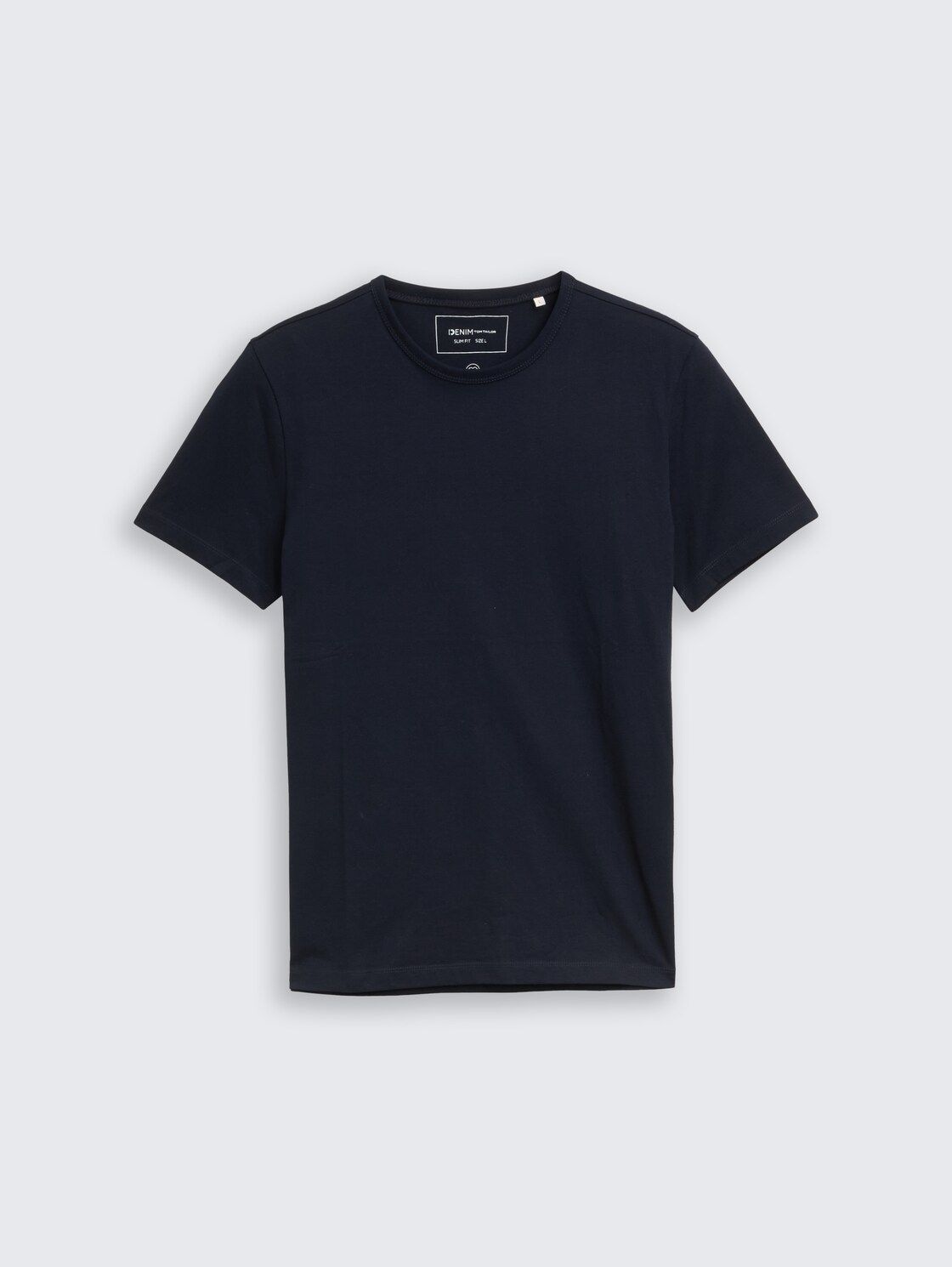 Slim Fit T-Shirt aus Baumwolle - sky captain blue - Vorder-Produkt-Ansicht