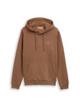 Nicht ausgewählt, Overdyed Hoodie Sweatshirt von , braun