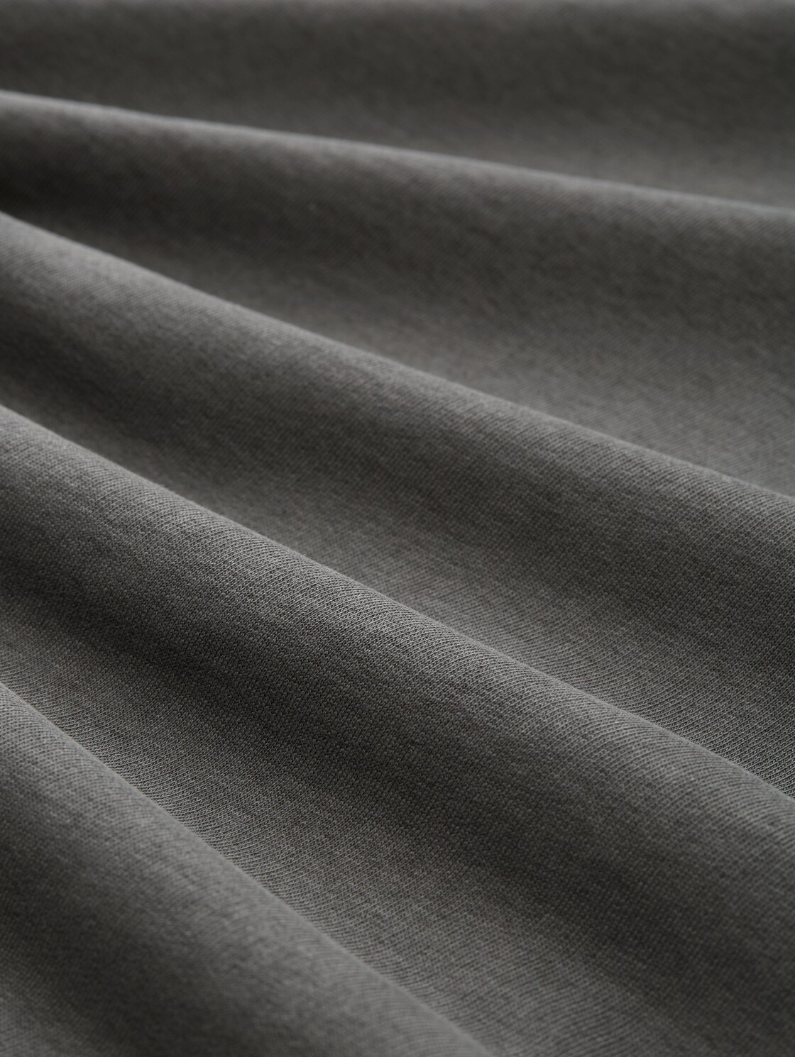 Overdyed Hoodie Sweatshirt - Black - Material-Ansicht