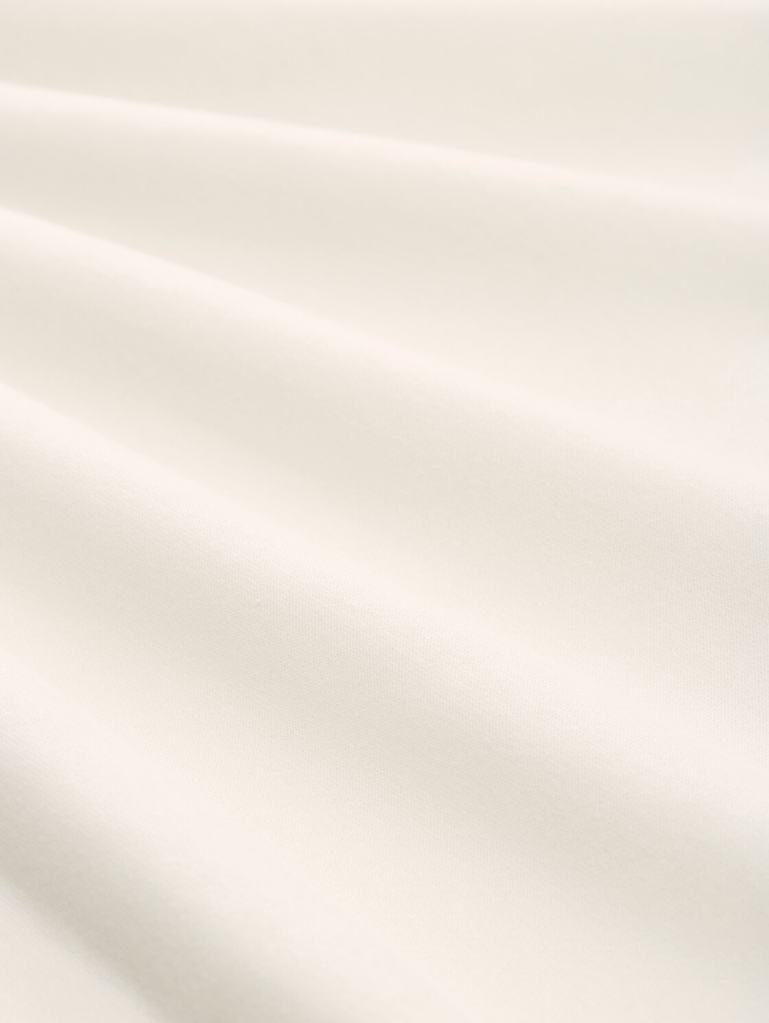 Relaxed Hoodie Sweatshirt mit Print - Wool White - Material-Ansicht