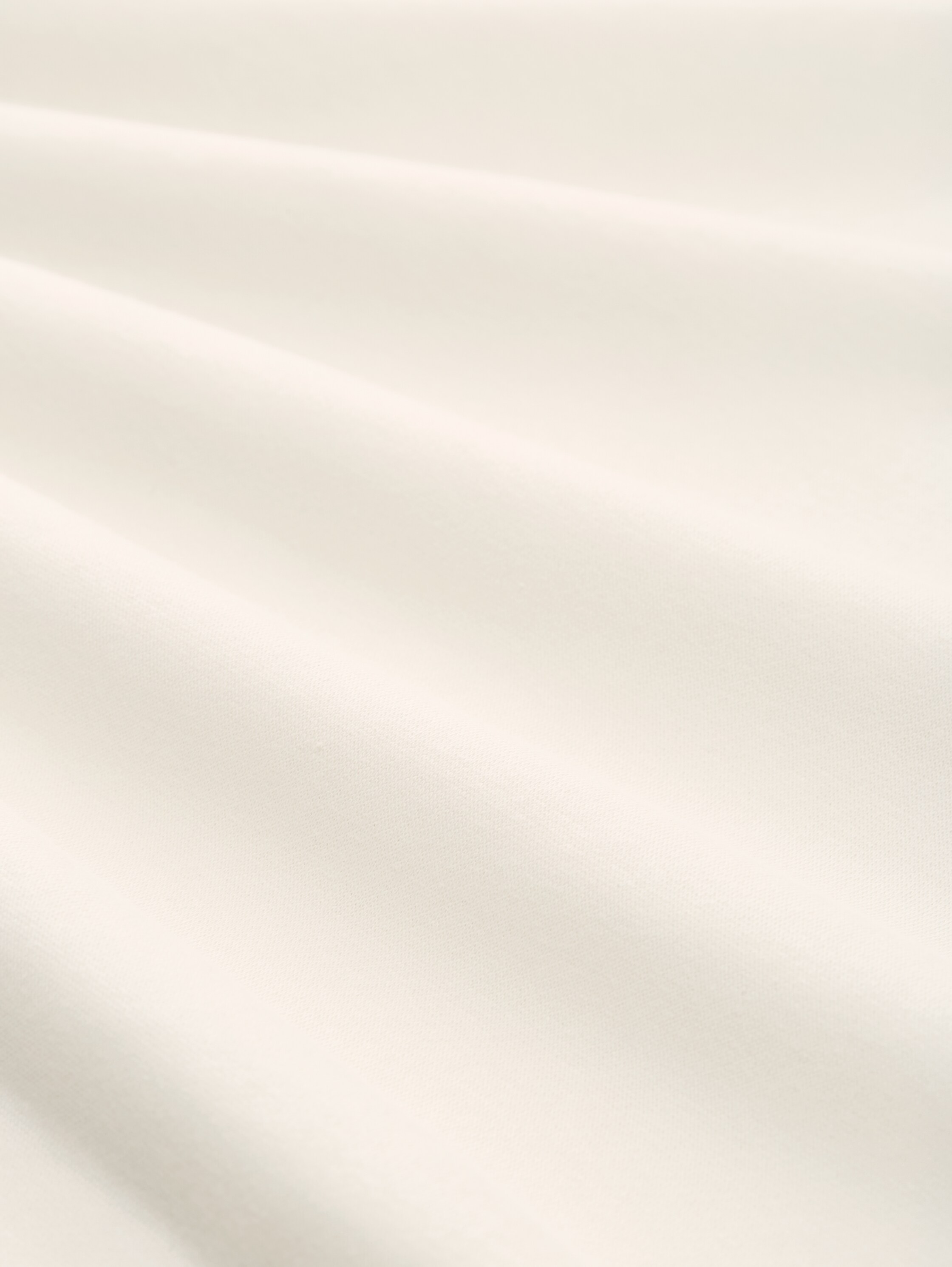 Relaxed Hoodie Sweatshirt mit Print - Wool White - Material-Ansicht