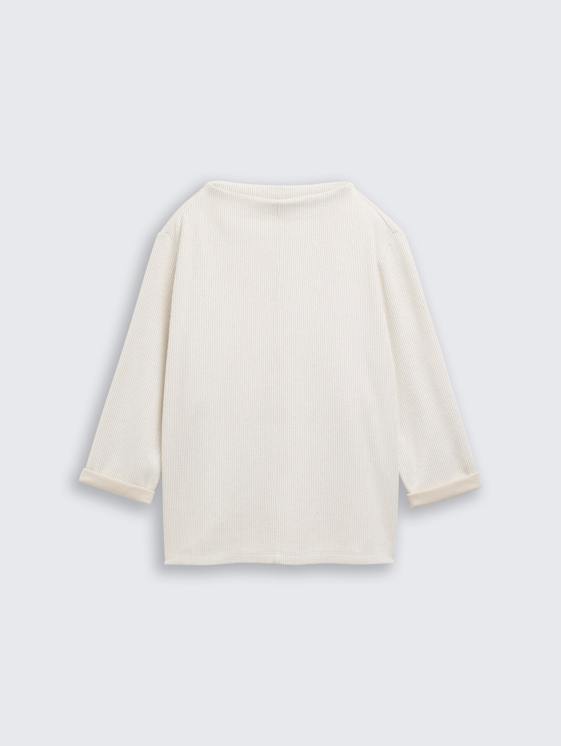 Sweatshirt mit Stehkragen - sand stone beige melange - Vorder-Produkt-Ansicht