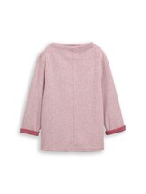 Nicht ausgewählt, Sweatshirt mit Stehkragen von , rot